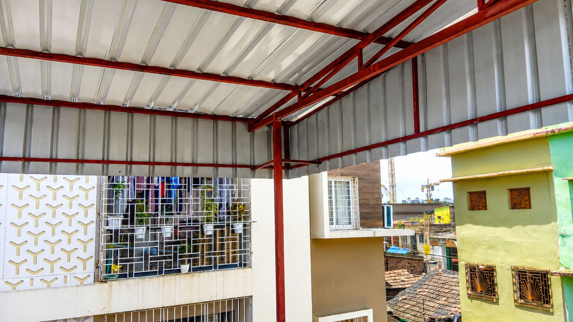 Completed Covered Terrace by Radha Krishna Enterprise