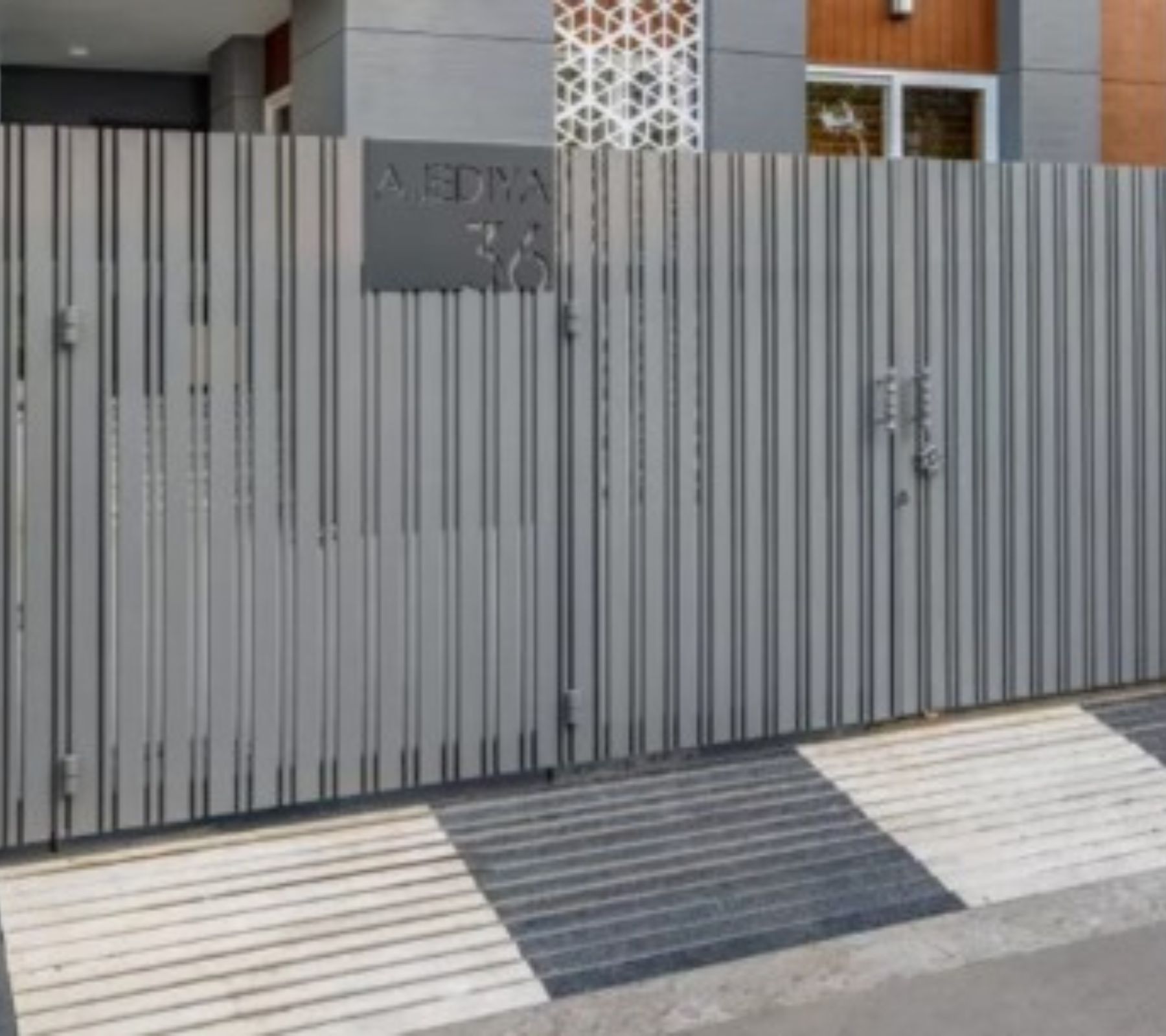 Sliding Metal Entrance Gate by Radha Krishna Enterprise