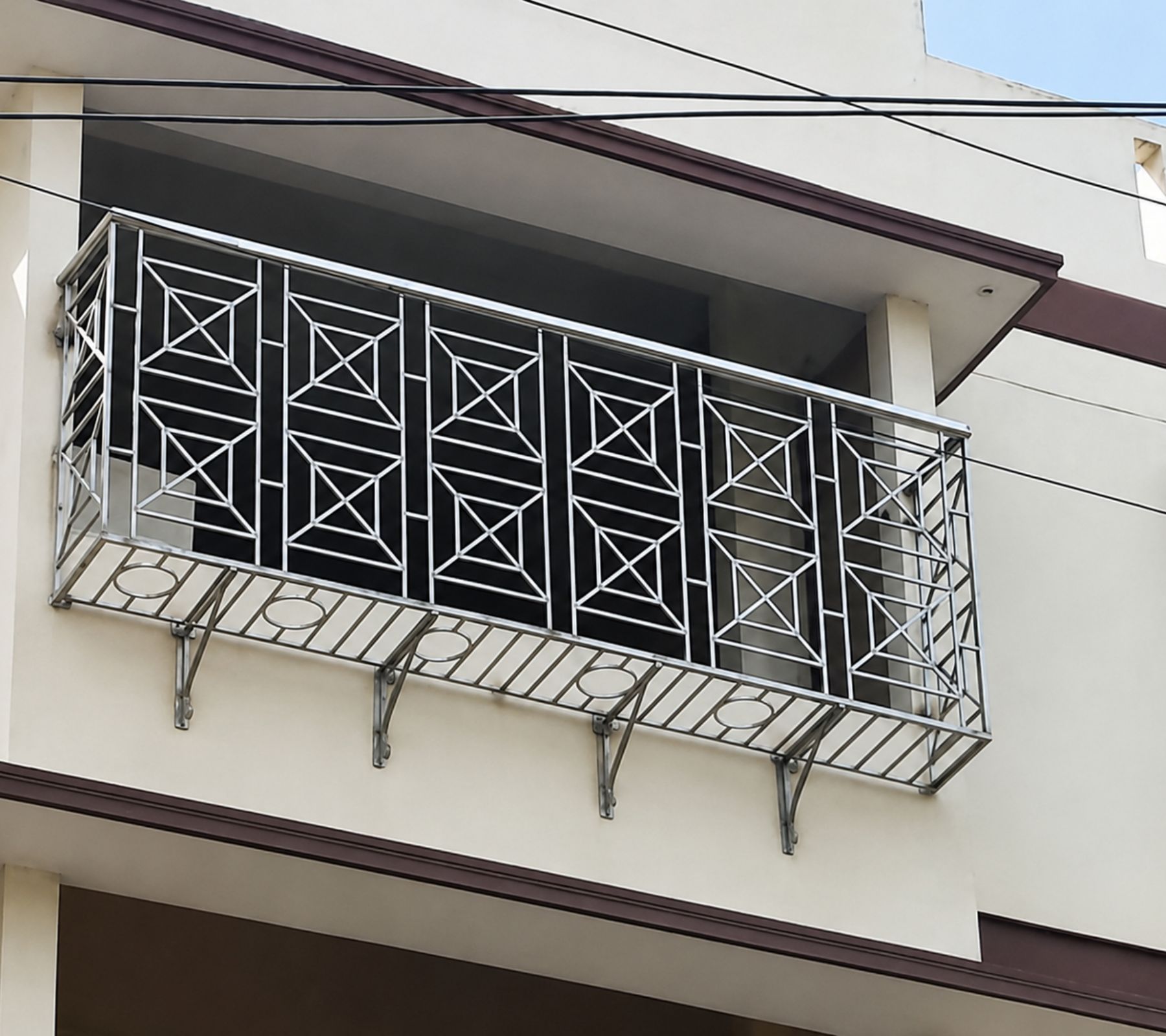 Geometric Safety Grill by Radha Krishna Enterprise