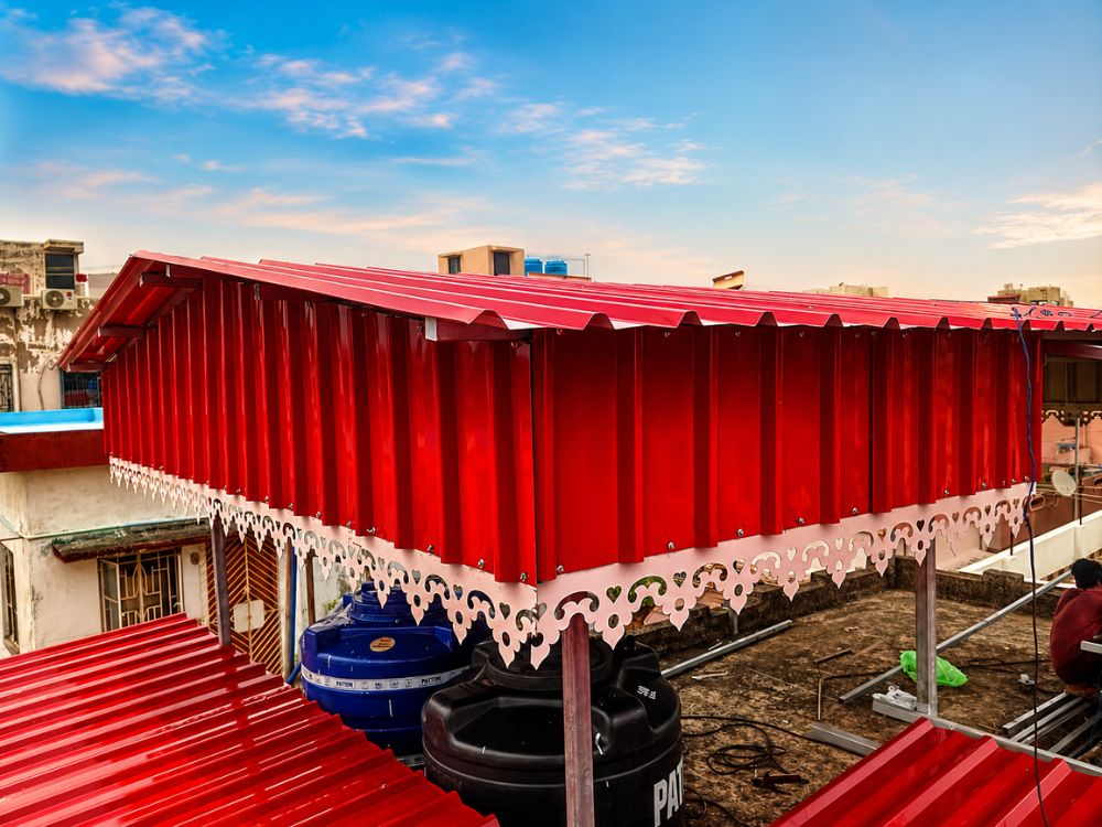 Finished Terrace Roofing by Radha Krishna Enterprise